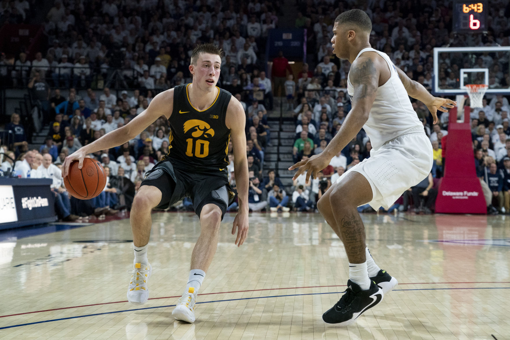 Iowa Penn State Basketball